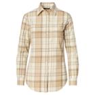 Ralph Lauren Lauren Plaid Cotton Shirt Tan Multi