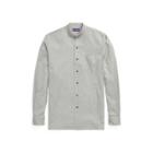 Ralph Lauren Houndstooth Cotton Dress Shirt Grey And Cream