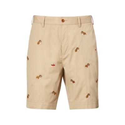 Ralph Lauren Stretch Classic Fit Short Coastal Beige W/ Emb