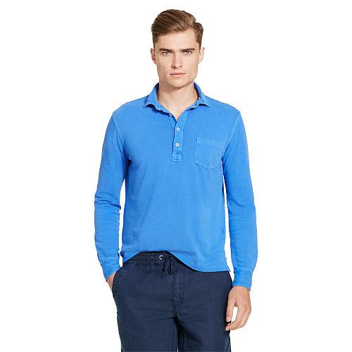 Polo Ralph Lauren Featherweight Mesh Polo Shirt Collection Royal