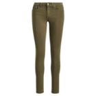 Ralph Lauren Tompkins Sateen Skinny Jean Olive