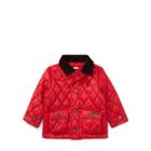 Ralph Lauren Quilted Barn Jacket Cruise Red 3m