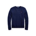 Ralph Lauren Wool-cashmere Crewneck Sweater Navy
