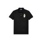Ralph Lauren Custom Fit Bear Polo Shirt Classic Black