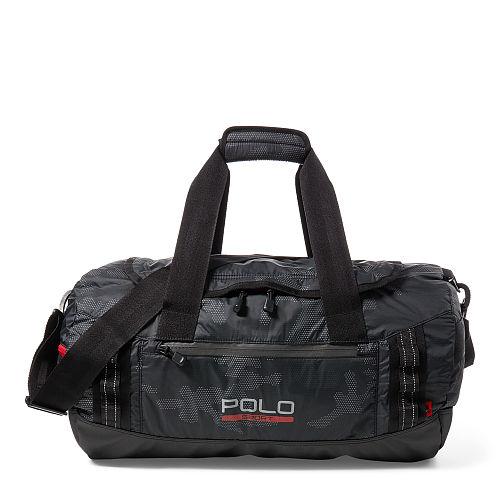 Ralph Lauren Polo Sport Ripstop Sport Duffel Bag Black Multi