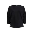 Ralph Lauren Cotton-blend Dolman Sweater Polo Black