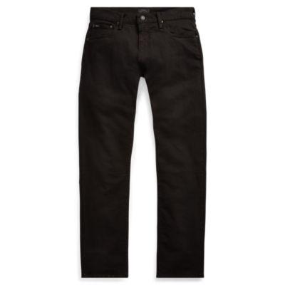 Ralph Lauren Varick Slim Straight Jean Hudson Black