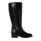 Ralph Lauren Maribella Leather Boot Black