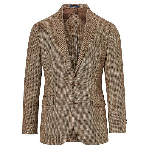 Polo Ralph Lauren Morgan Linen Sport Coat Brown And Tan