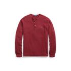 Ralph Lauren Featherweight Mesh Henley Classic Wine