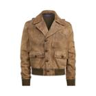 Ralph Lauren Peaston Leather Skeet Jacket Vintage Brompton Brown