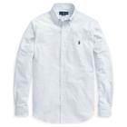 Ralph Lauren Men's Cotton Oxford Shirt Blue/white Stripe Xl Tall