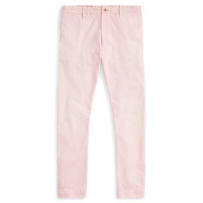Ralph Lauren Tapered Cotton Twill Chino Stafford Pink