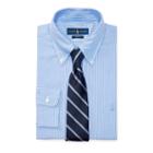 Polo Ralph Lauren Slim-fit Cotton Dress Shirt Blue/white