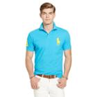 Polo Ralph Lauren Custom-fit Big Pony Polo Shirt Hawaiian Ocean