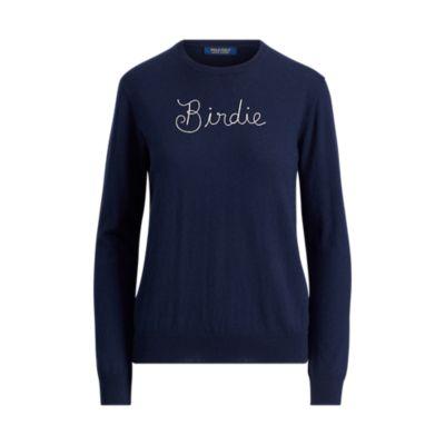 Ralph Lauren Birdie Cashmere Sweater French Navy