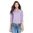 Polo Ralph Lauren Custom-fit Cotton Oxford Shirt Bright Purple
