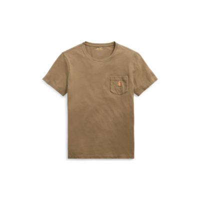 Ralph Lauren Custom Slim Fit Cotton T-shirt Expedition Olive