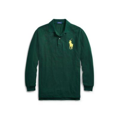 Ralph Lauren Classic Fit Mesh Polo Shirt Northweat Pine 3x Big