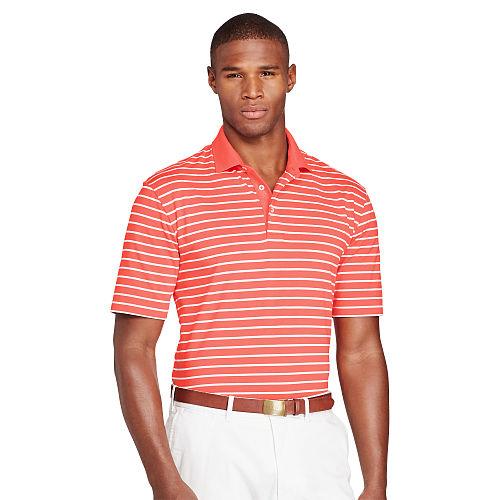 Ralph Lauren Polo Golf Active-fit Performance Polo Coral Glow/white