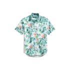 Ralph Lauren Classic Fit Hawaiian Shirt Palm Floral
