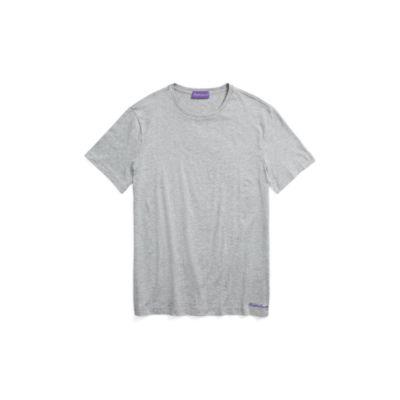 Ralph Lauren Cotton Lisle T-shirt Classic Grey Heather