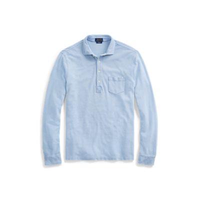Ralph Lauren Custom Slim Fit Indigo Shirt Light Indigo