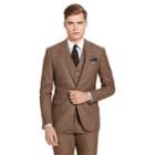 Polo Ralph Lauren Connery Wool Suit Jacket Brown And Tan