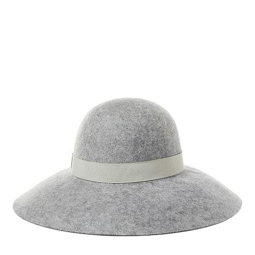 Ralph Lauren Lauren Felted Wool Floppy Hat Charcoal
