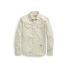 Ralph Lauren Classic Fit Denim Shirt Cole Shredded