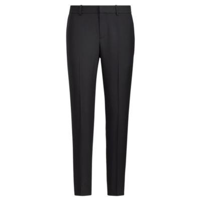 Ralph Lauren Wool Straight Pant Black