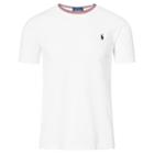 Polo Ralph Lauren Custom-fit Cotton Mesh T-shirt White