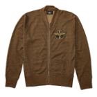 Ralph Lauren Rrl Fleece Full-zip Cardigan Basil