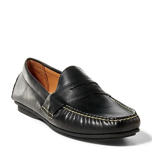 Polo Ralph Lauren Abner Leather Loafer Black