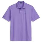 Polo Ralph Lauren Classic Fit Cotton Mesh Polo Charter Purple