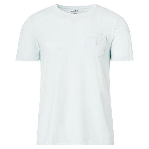 Polo Ralph Lauren Custom Fit Cotton T-shirt Coastal Blue
