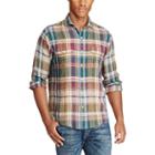 Polo Ralph Lauren Plaid Linen Workshirt Blue/red