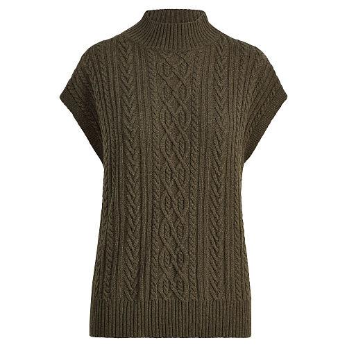 Ralph Lauren Lauren Cable Wool-blend Sweater