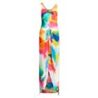Ralph Lauren Alana Silk Georgette Gown Multi