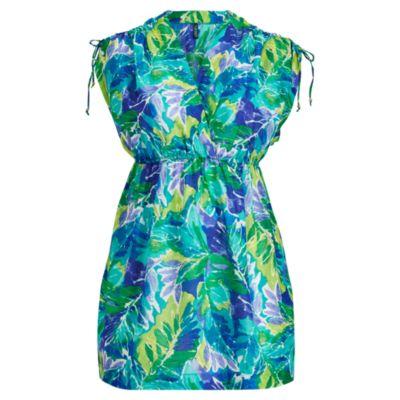 Ralph Lauren Tropical-print Cover-up Blue Multi