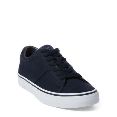 Ralph Lauren Sayer Canvas Low-top Sneaker Aviator Navy
