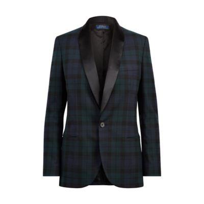 Ralph Lauren Tartan Stretch Twill Blazer Blackwatch Plaid