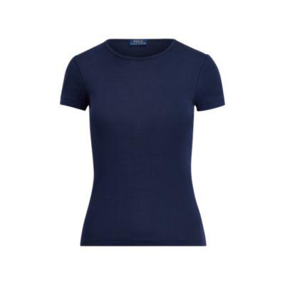 Ralph Lauren Cotton Crewneck T-shirt Cruise Navy