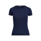 Ralph Lauren Cotton Crewneck T-shirt Cruise Navy