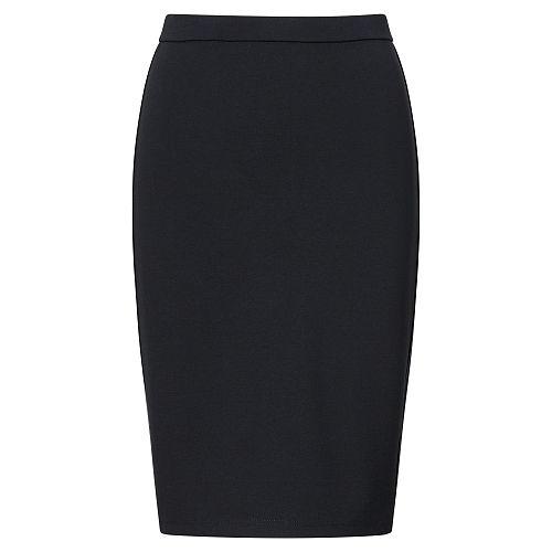 Ralph Lauren Lauren Ponte Pencil Skirt Polo Black