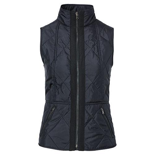Ralph Lauren Golf Full-zip Mockneck Vest Polo Black