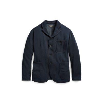 Ralph Lauren Wool-cotton Sport Coat Indigo