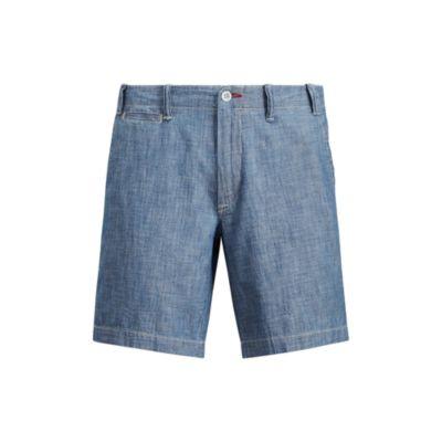 Ralph Lauren Straight Fit Chambray Short Chambray
