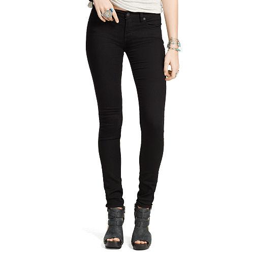 Ralph Lauren Denim & Supply D & S Reed Super Skinny Jean Black Wash