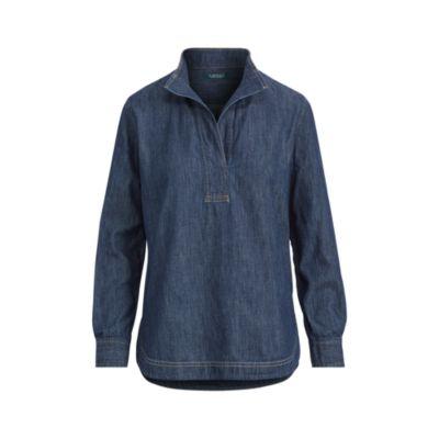Ralph Lauren Denim Tunic Shirt Sapphire Wash